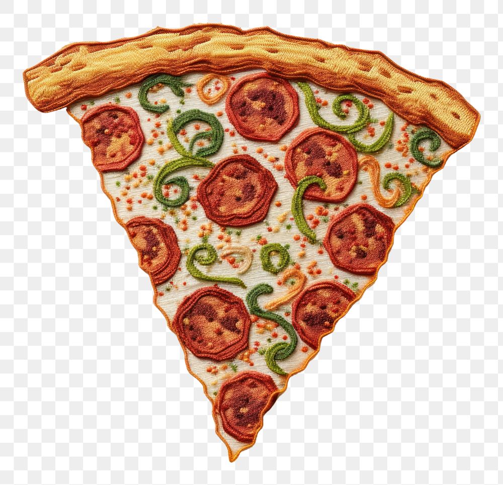 PNG Pizza food pepperoni vegetable. AI generated Image by rawpixel.