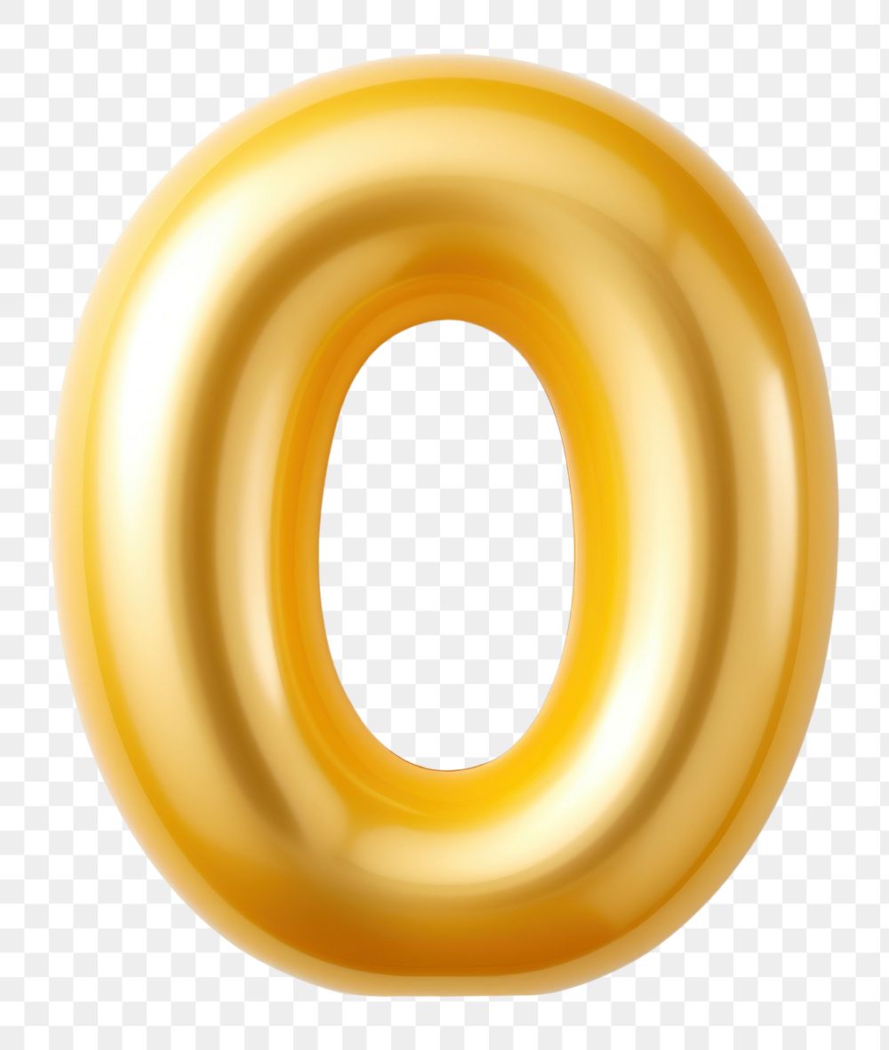 PNG Balloon number gold white background. AI generated Image by rawpixel.