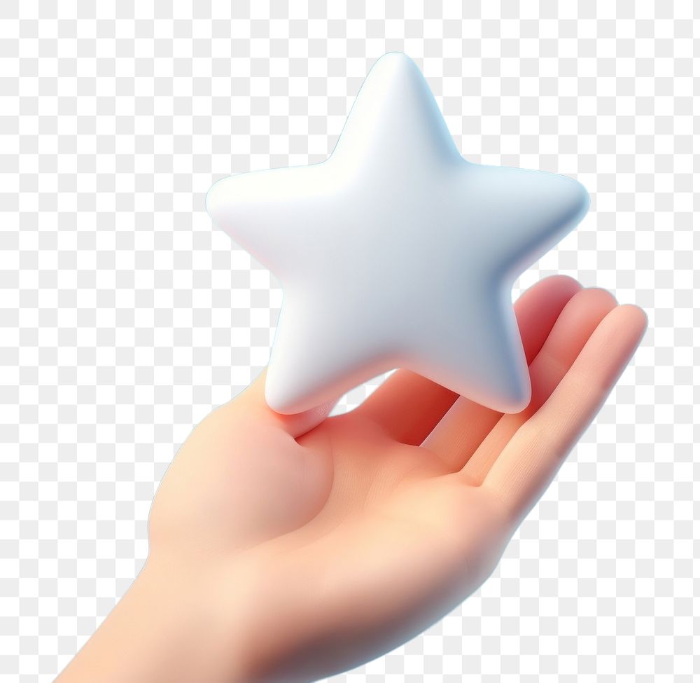 PNG Hand holding a star symbol shape christmas. AI generated Image by rawpixel.