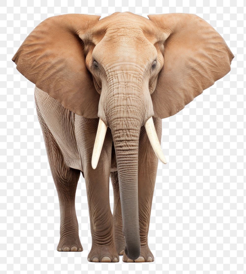 PNG  Elephant african wildlife animal mammal. AI generated Image by rawpixel.