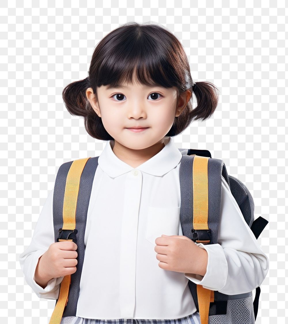 PNG  Backpack student child accessories. AI generated Image by rawpixel.