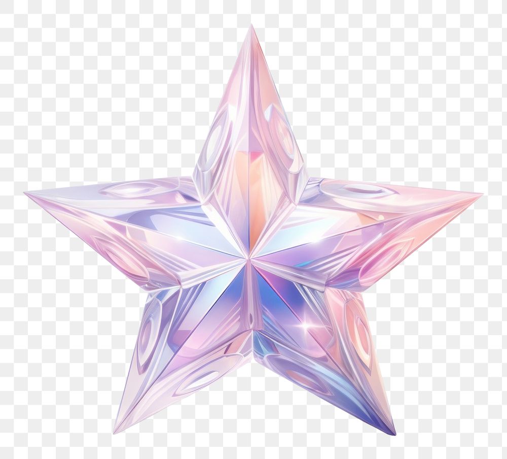 PNG  Star shape illuminated celebration decoration