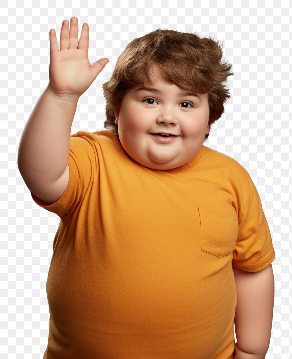 PNG Chubby kid portrait hand photo. AI generated Image by rawpixel.