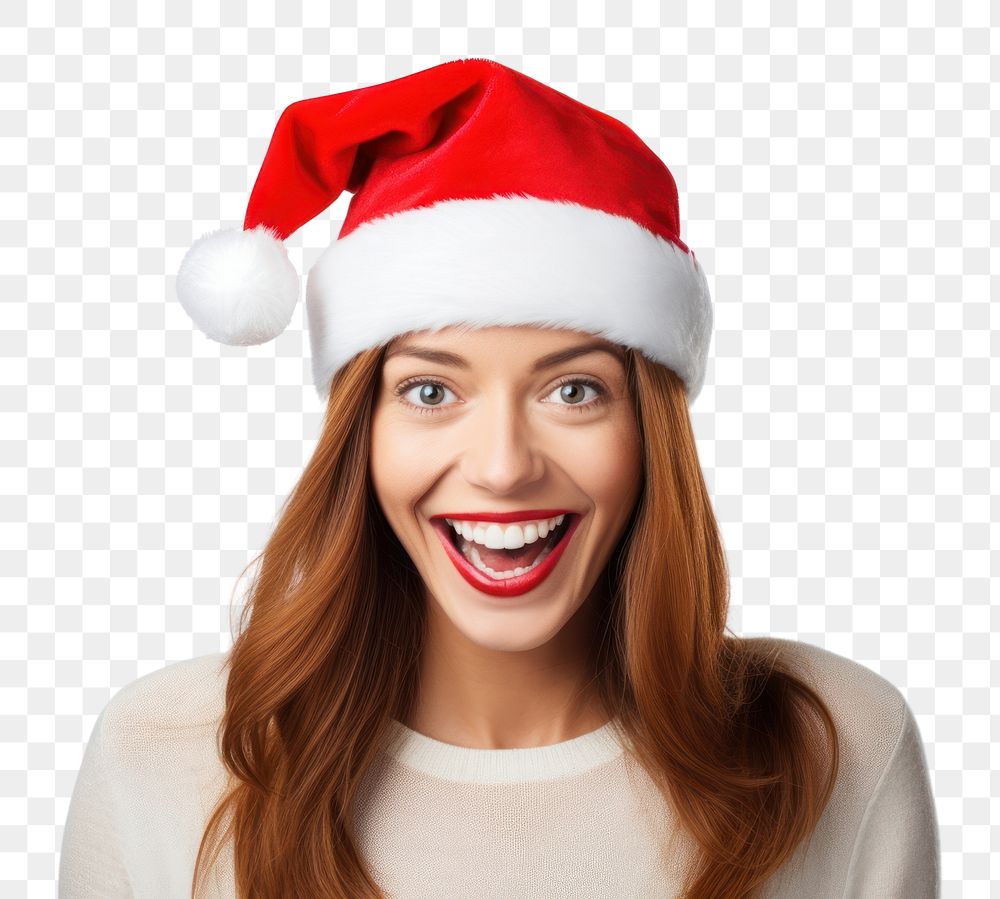 PNG Christmas laughing portrait smile. AI generated Image by rawpixel.