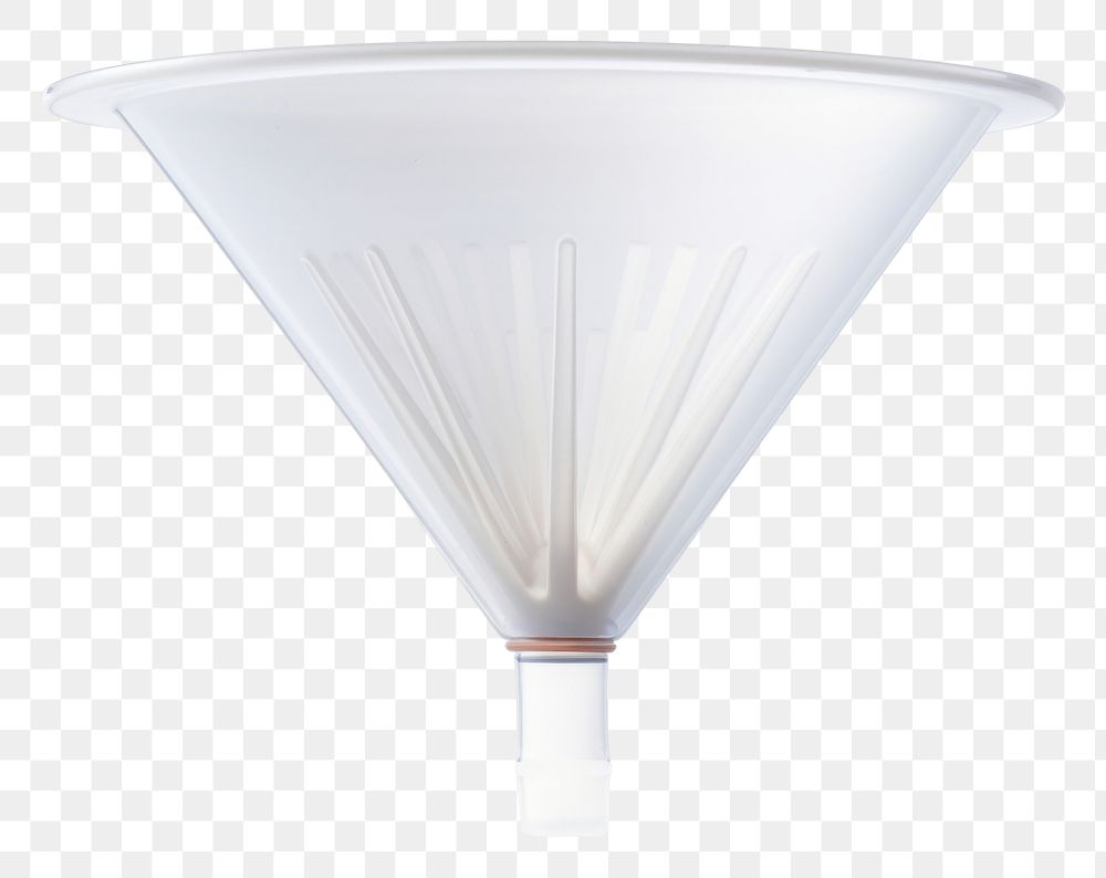 PNG Funnel lamp white background cosmopolitan. AI generated Image by rawpixel.