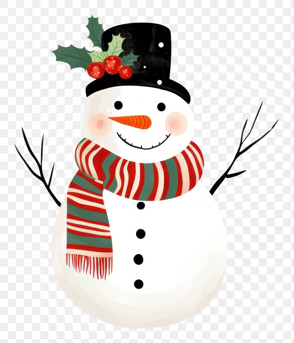 PNG Christmas snowman pattern wallpaper christmas winter representation. AI generated Image by rawpixel.