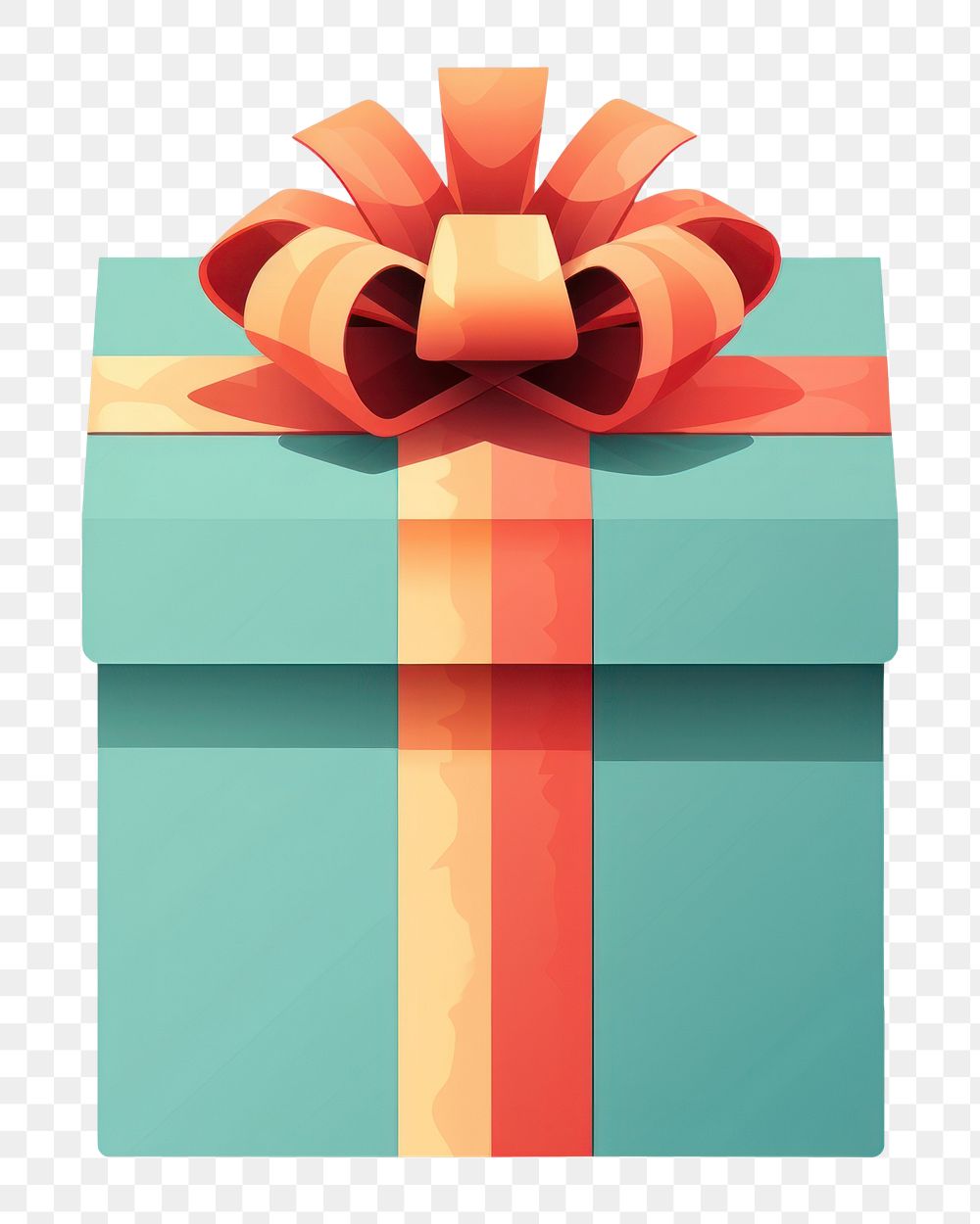 PNG Gift box christmas paper celebration. AI generated Image by rawpixel.