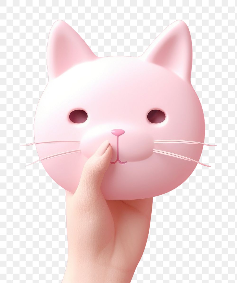 PNG Cat cartoon holding mammal. | Premium PNG - rawpixel