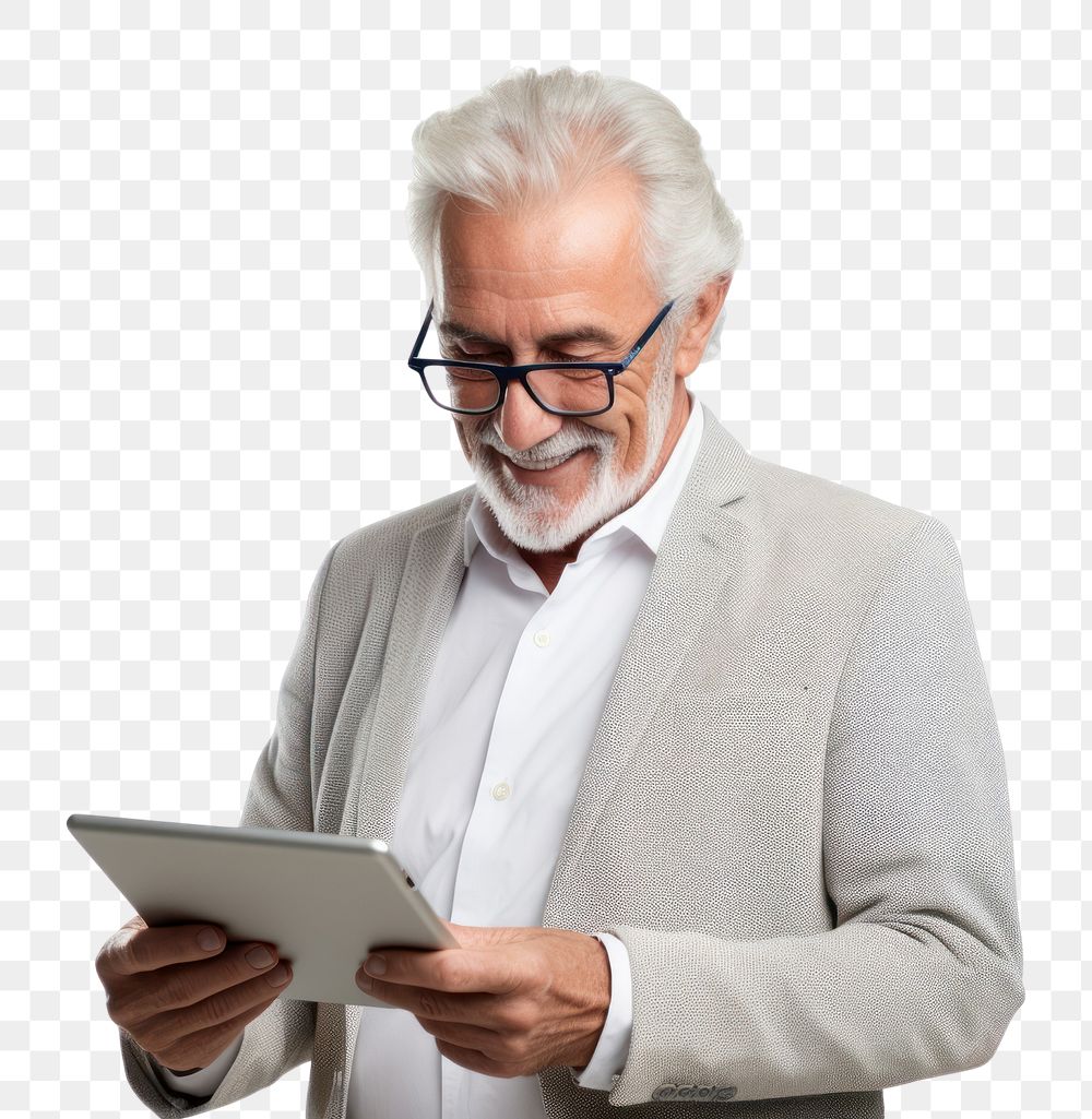 PNG Computer portrait reading adult. AI generated Image by rawpixel.