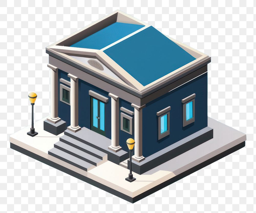 PNG Simple classic bank architecture building house. AI generated Image by rawpixel.