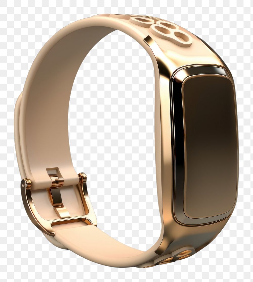 PNG  Smart watch jewelry gold accessories. AI generated Image by rawpixel.