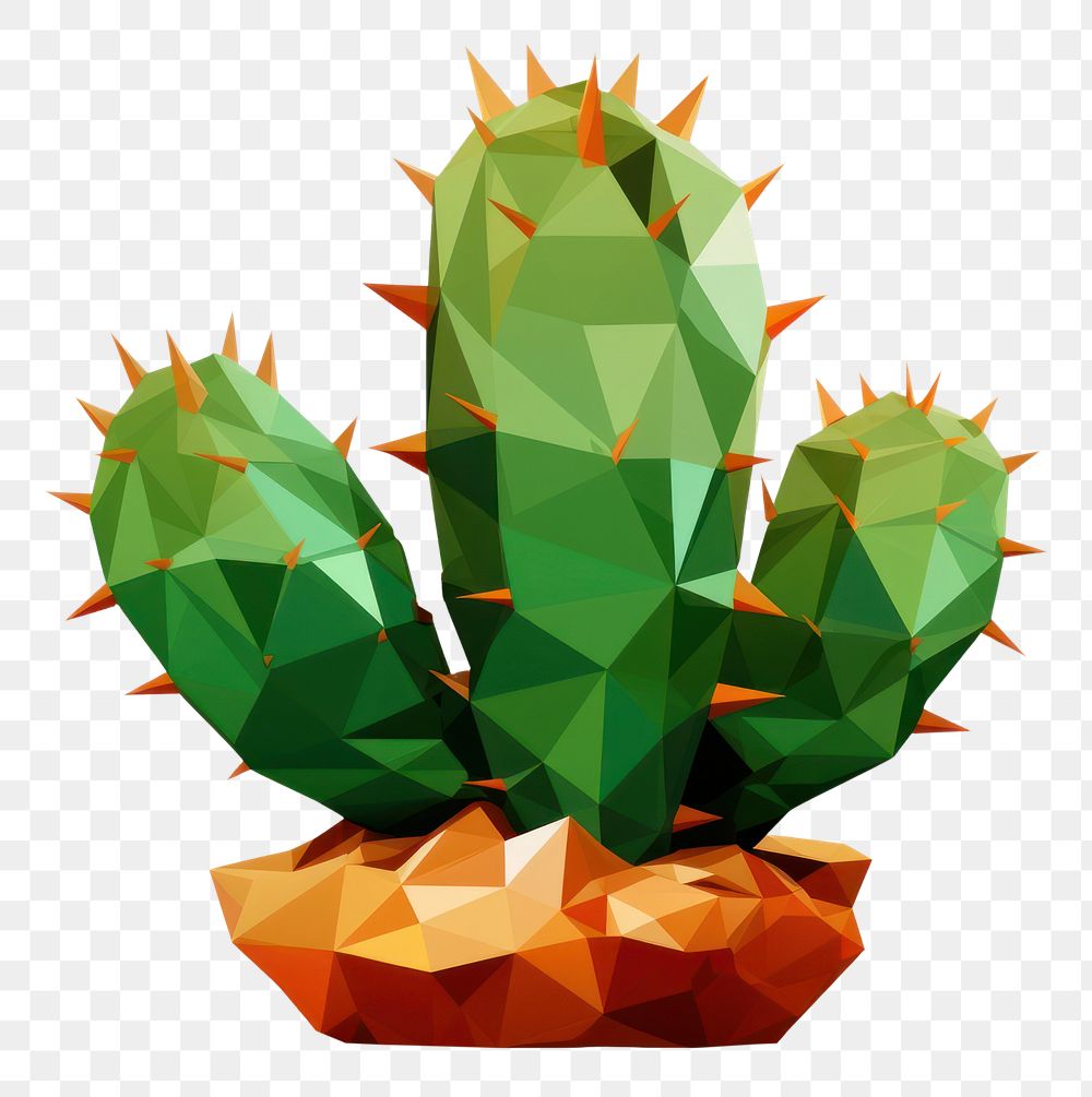 PNG Cactus plant cartoon spiked. AI generated Image by rawpixel.
