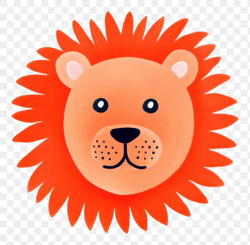 PNG Lion animal nature face. AI generated Image by rawpixel.