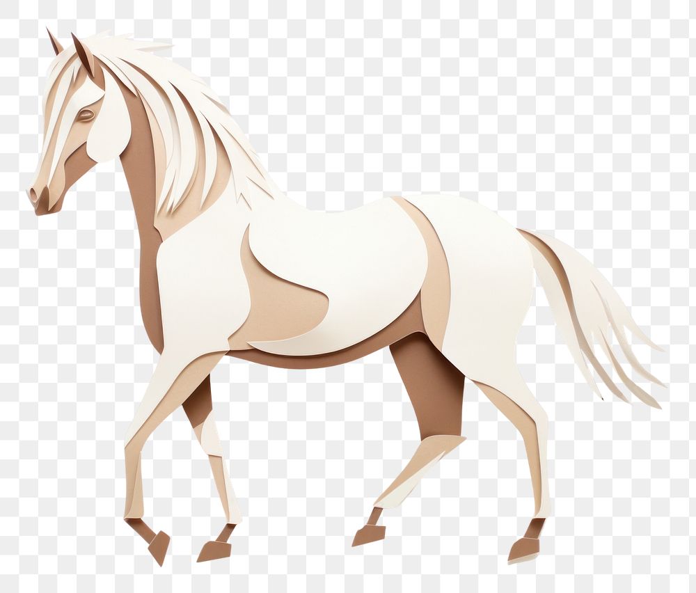 PNG Horse animal mammal white. AI generated Image by rawpixel.