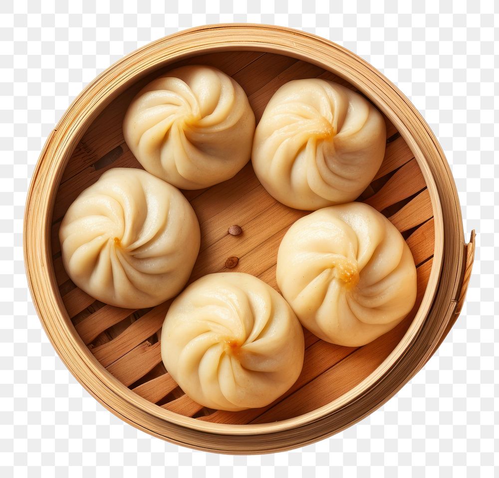 PNG Chinese new year Chinese bun dumpling food. AI generated Image by rawpixel.