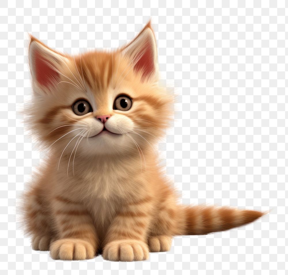 A playful kitten mammal animal cute. AI generated Image by rawpixel.
