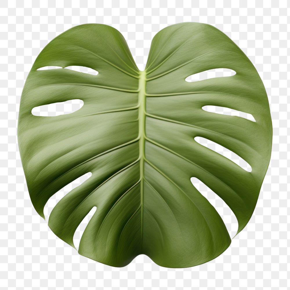 PNG  A tropical leaf plant xanthosoma freshness. AI generated Image by rawpixel.
