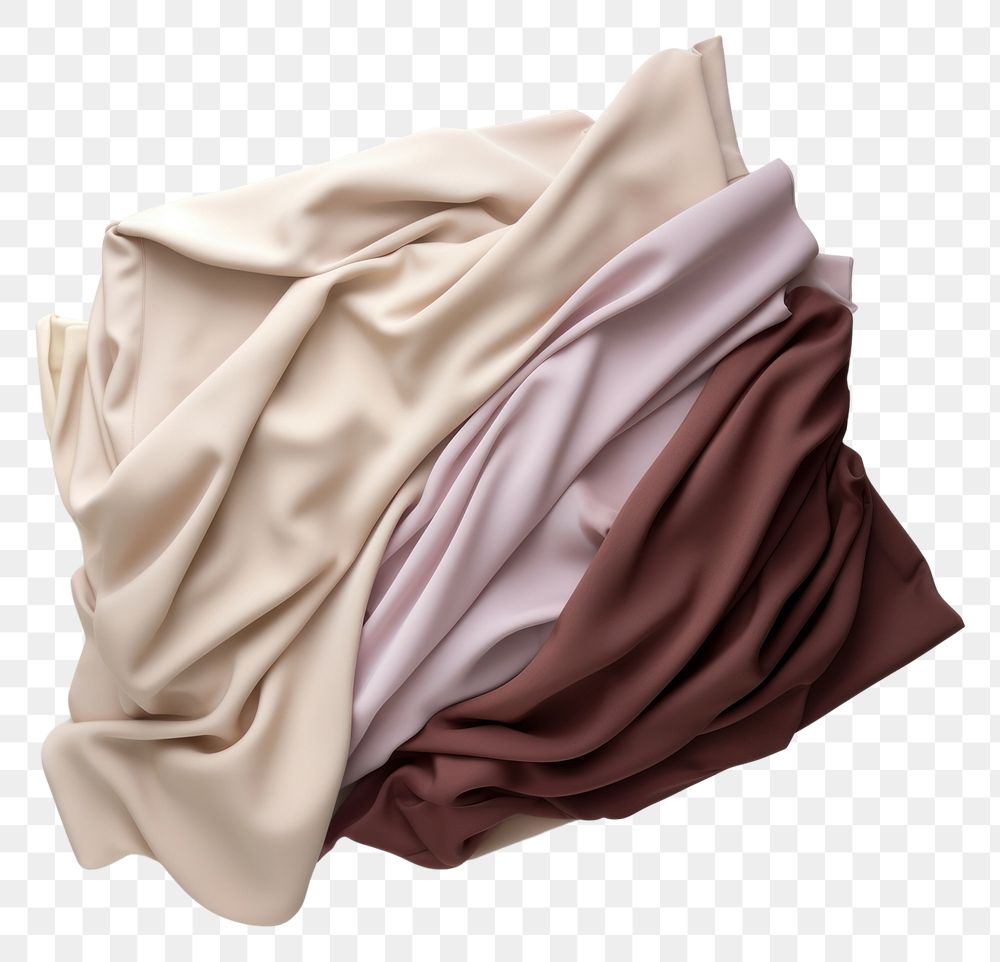 PNG  A beautiful cloth outerwear underwear crumpled. AI generated Image by rawpixel.