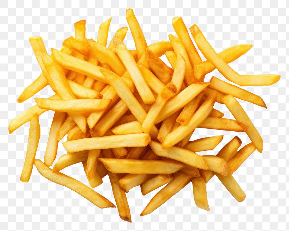 PNG  A french fries food white background transportation