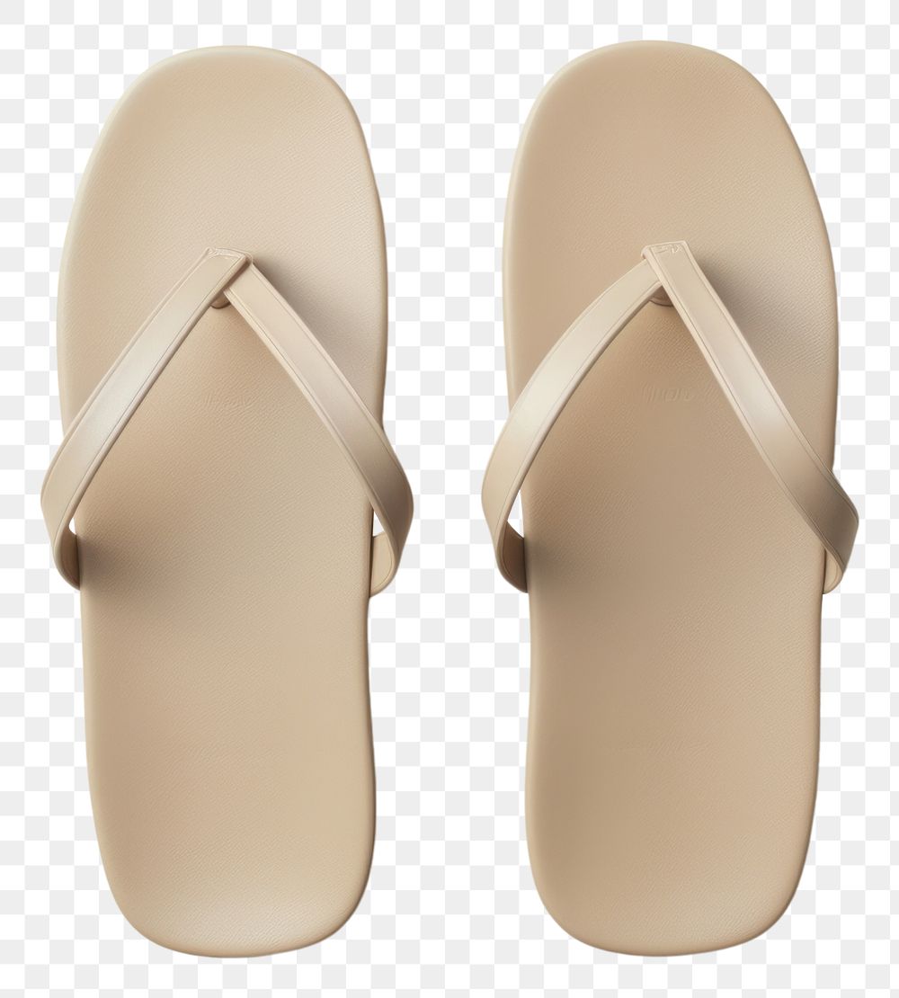 PNG  Flip-flops footwear pair simplicity. AI generated Image by rawpixel.