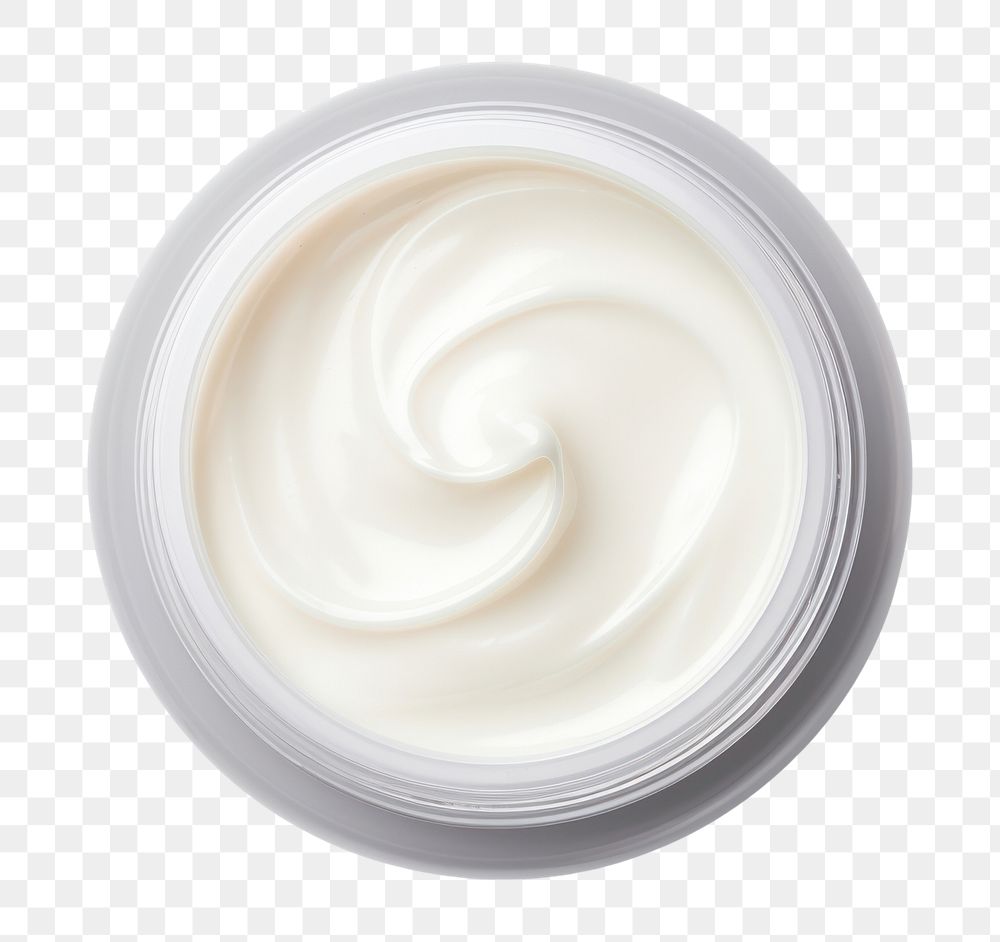 PNG Cream dessert circle yogurt. AI generated Image by rawpixel.