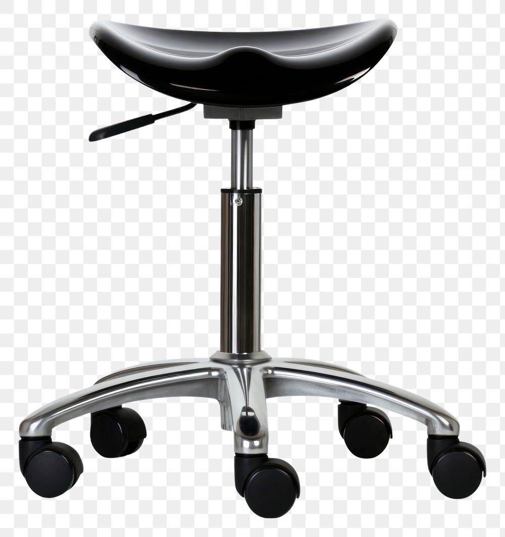 PNG  Modern office stool furniture white background unicycle. AI generated Image by rawpixel.