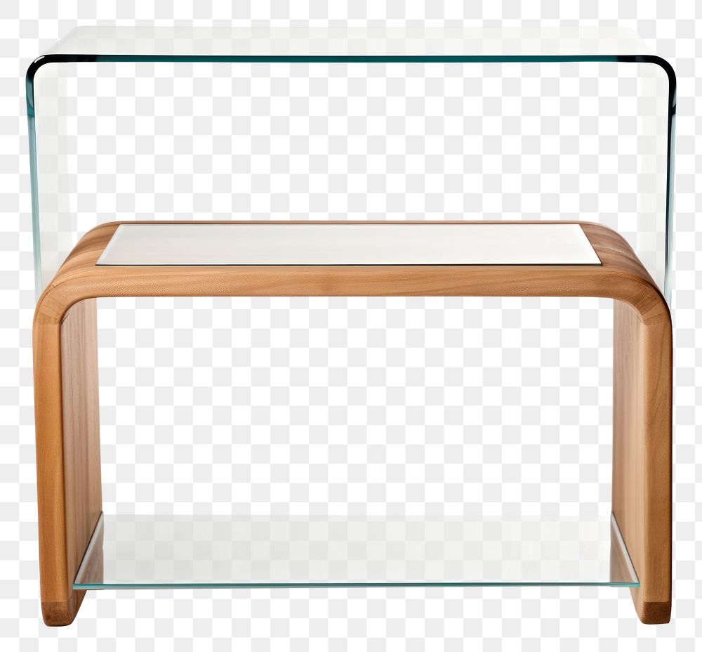 PNG  Modern console table furniture white background simplicity. AI generated Image by rawpixel.