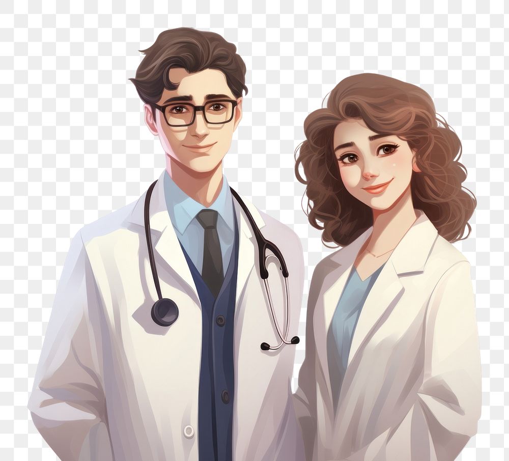 PNG Glasses doctor adult woman. AI generated Image by rawpixel.