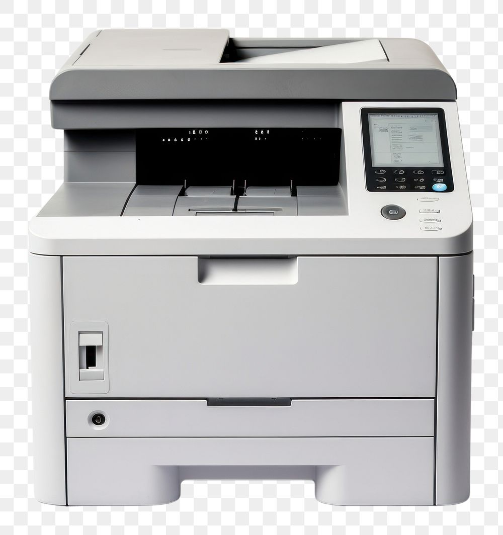 PNG  A laser printer equipment machine photocopier. AI generated Image by rawpixel.