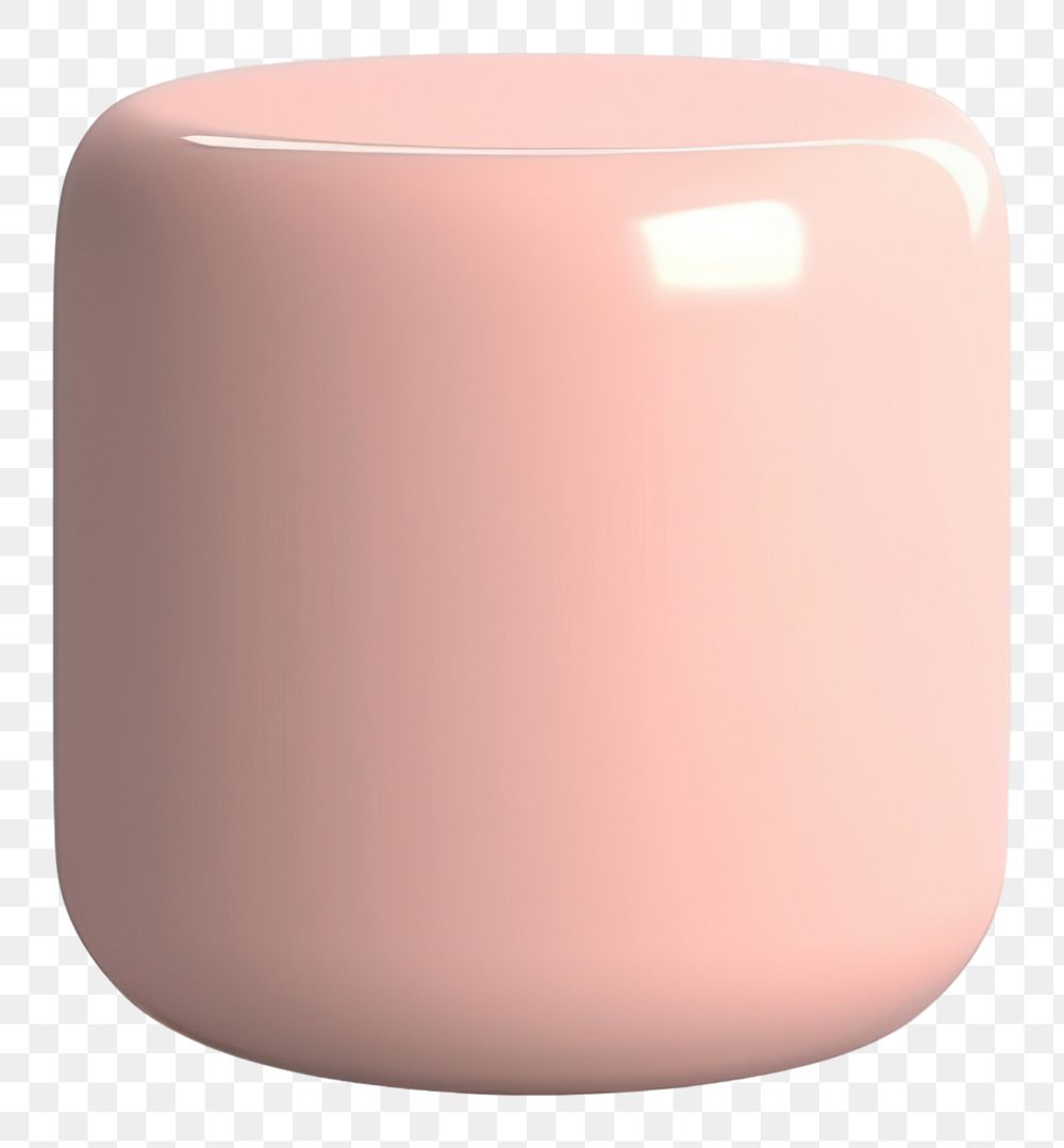 PNG  Cylinder shape ceramic vase porcelain. AI generated Image by rawpixel.