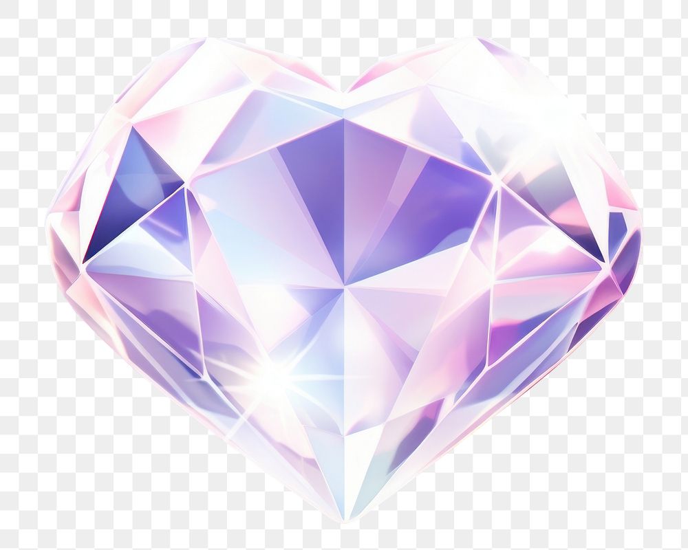 PNG Diamond crystal gemstone jewelry. AI generated Image by rawpixel.