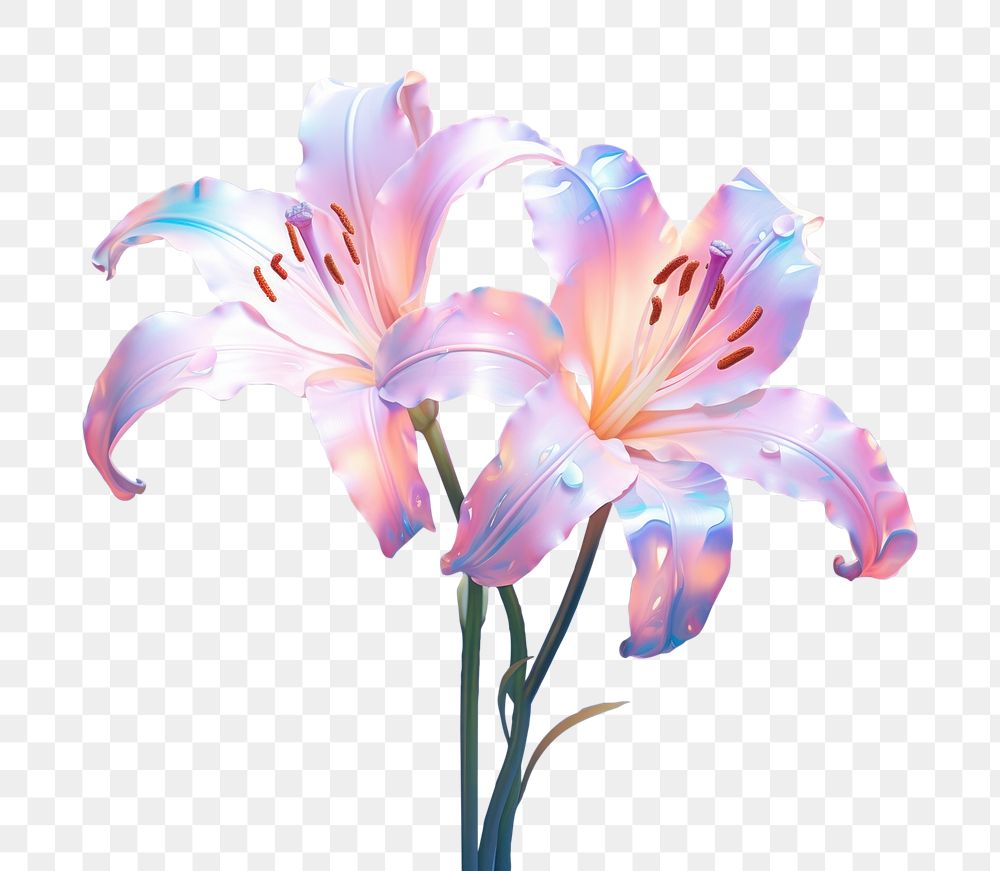 PNG Lily flower blossom petal