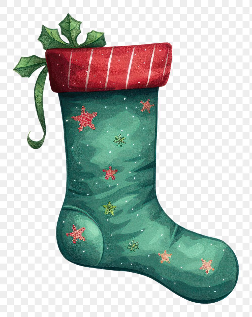 PNG Christmas socks christmas decoration gift. AI generated Image by rawpixel.