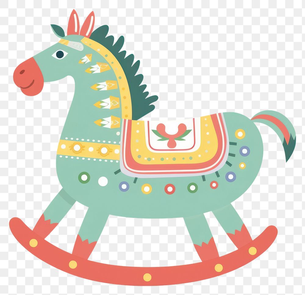 PNG Christmas ornament horse art representation. AI generated Image by rawpixel.