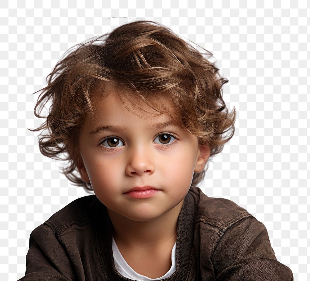 PNG Young child portrait photo photography. AI generated Image by rawpixel.