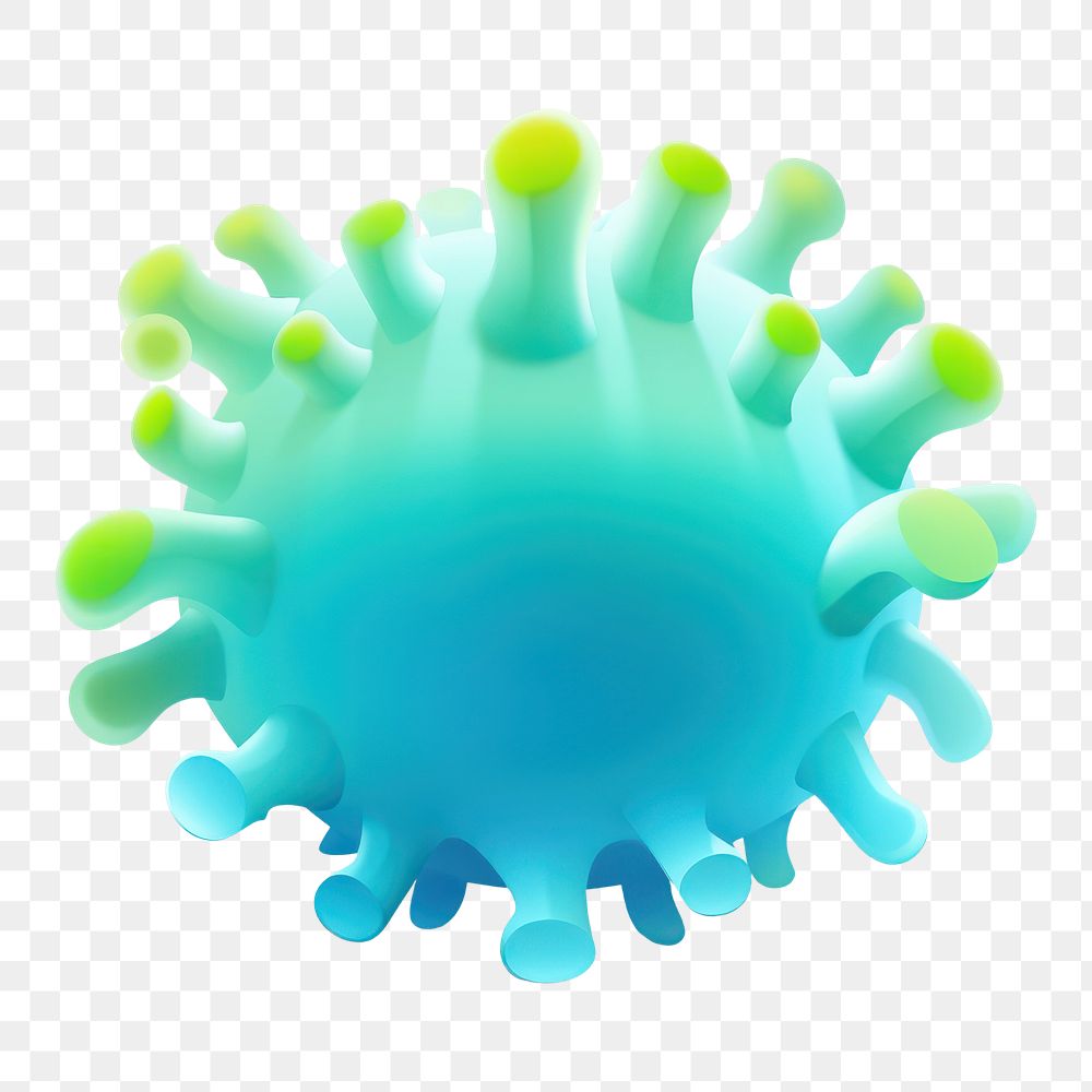 PNG Bacteria sphere microbiology toothbrush. AI generated Image by rawpixel.