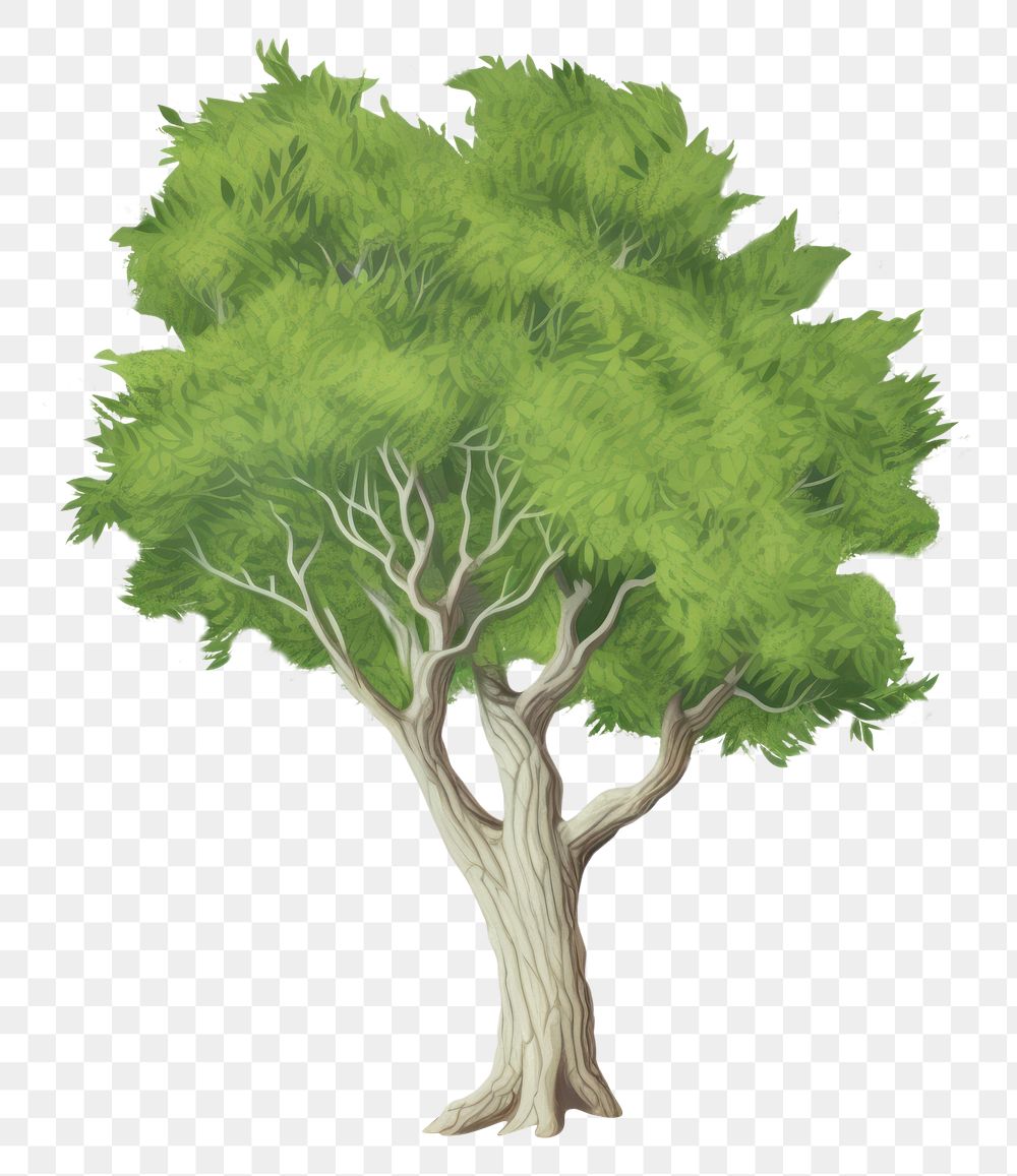 PNG sage tree, plant element, transparent background