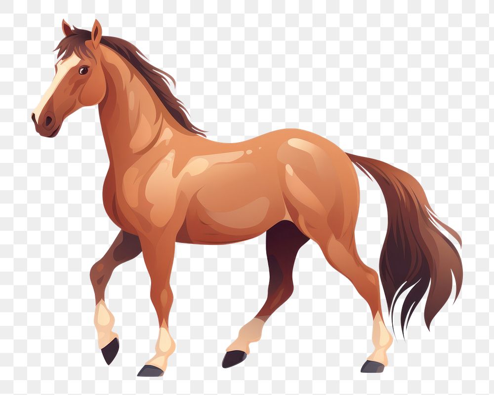 PNG Horse stallion mammal animal. AI generated Image by rawpixel.
