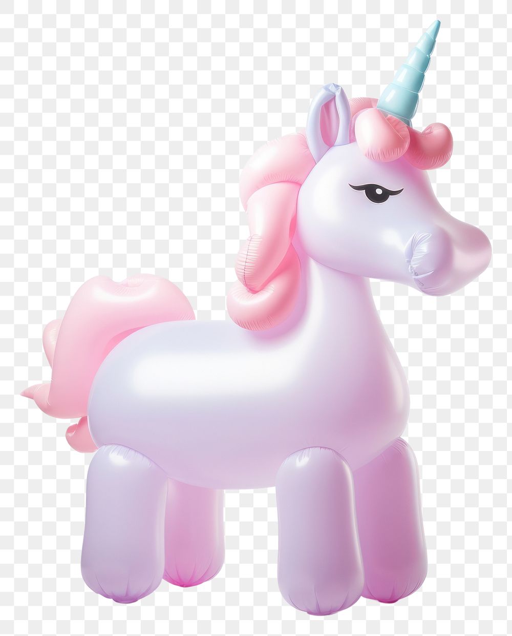 PNG Unicorn figurine animal white background. AI generated Image by rawpixel.