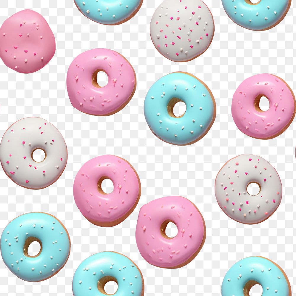 PNG Donut backgrounds dessert food. AI generated Image by rawpixel.