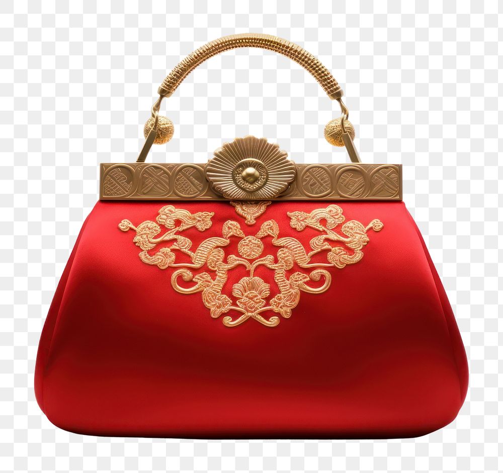 PNG Bag handbag purse gold. AI generated Image by rawpixel.