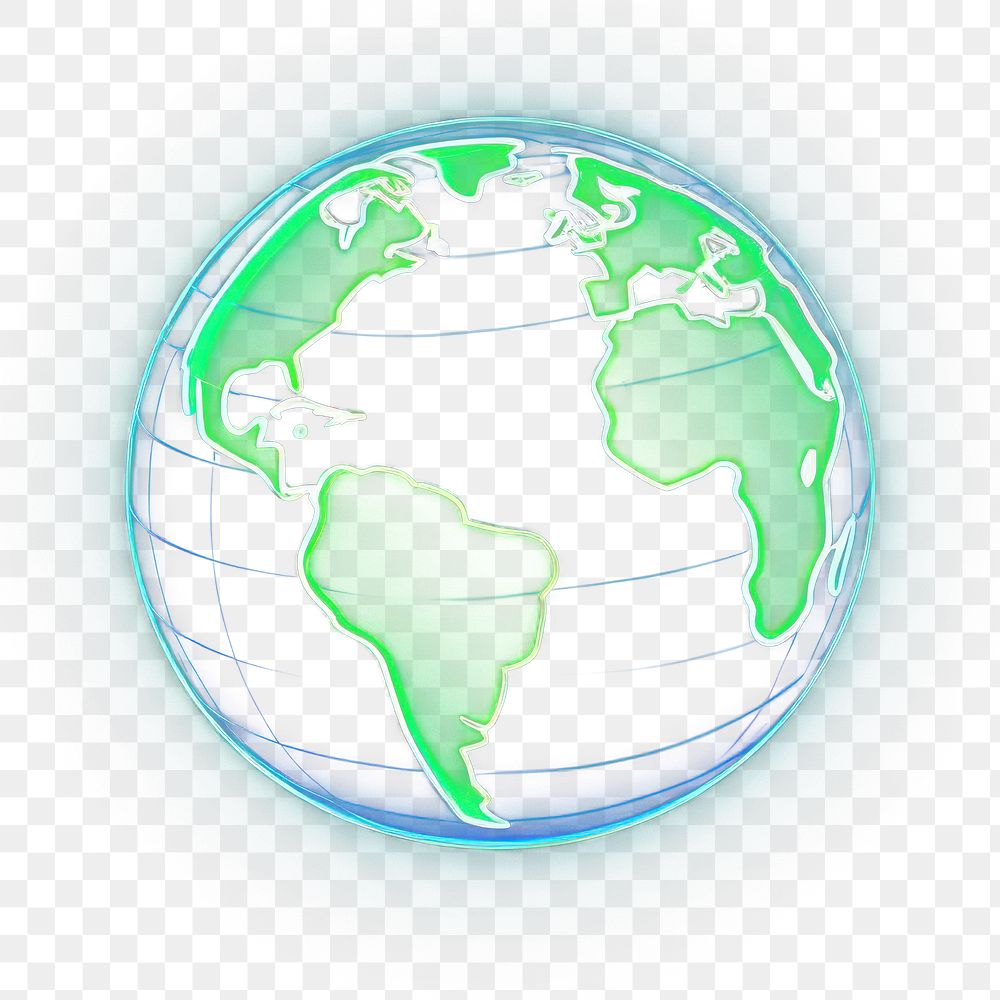 PNG  Minimal world icon planet globe space. AI generated Image by rawpixel.