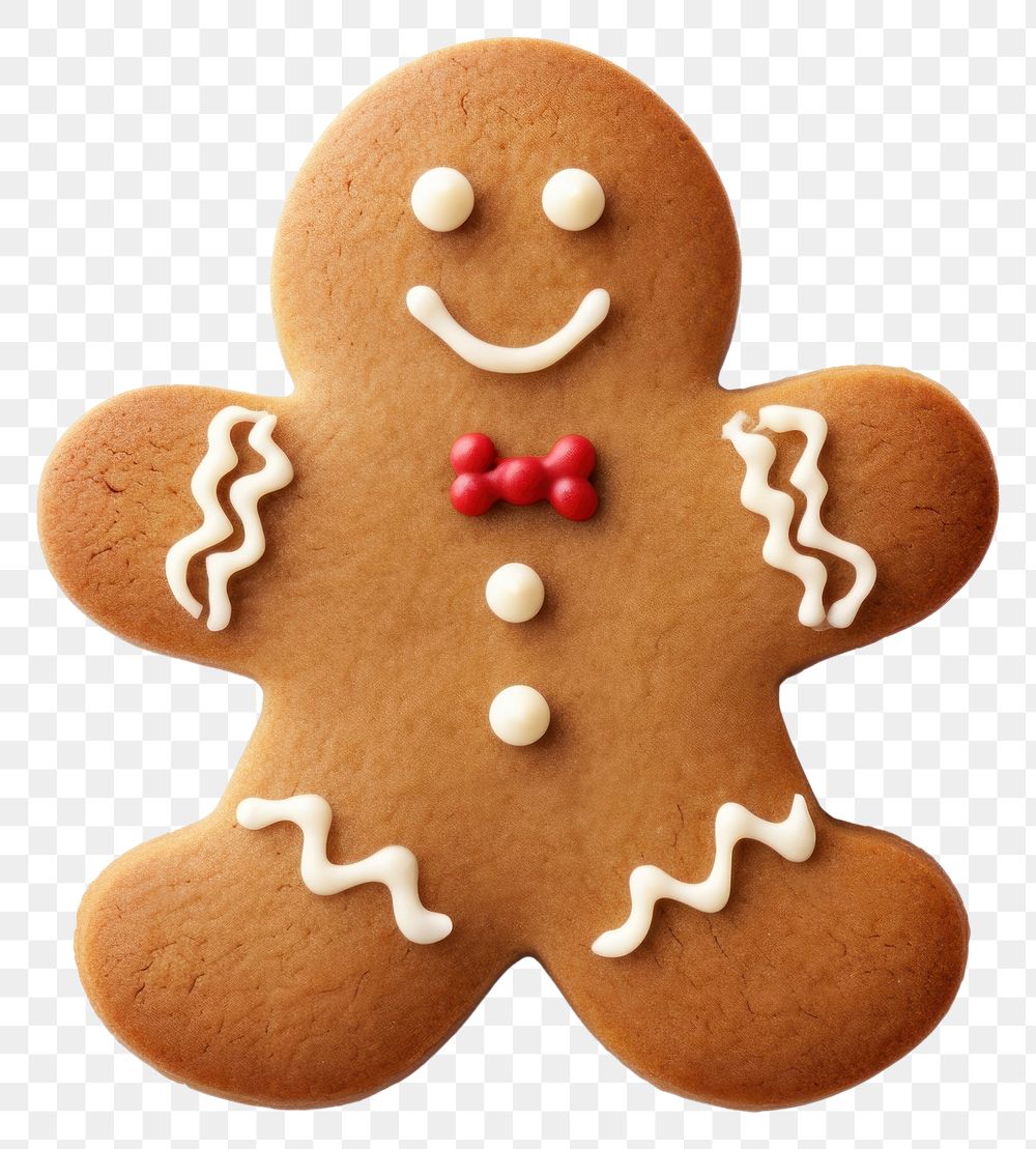 PNG Christmas gingerbread cookie food