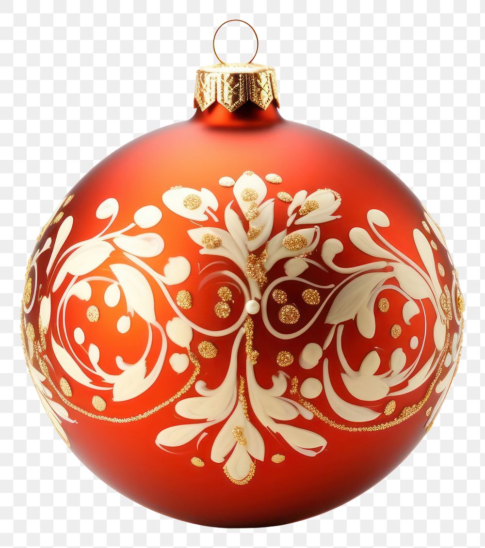 PNG Christmas ornament white background celebration. AI generated Image by rawpixel.