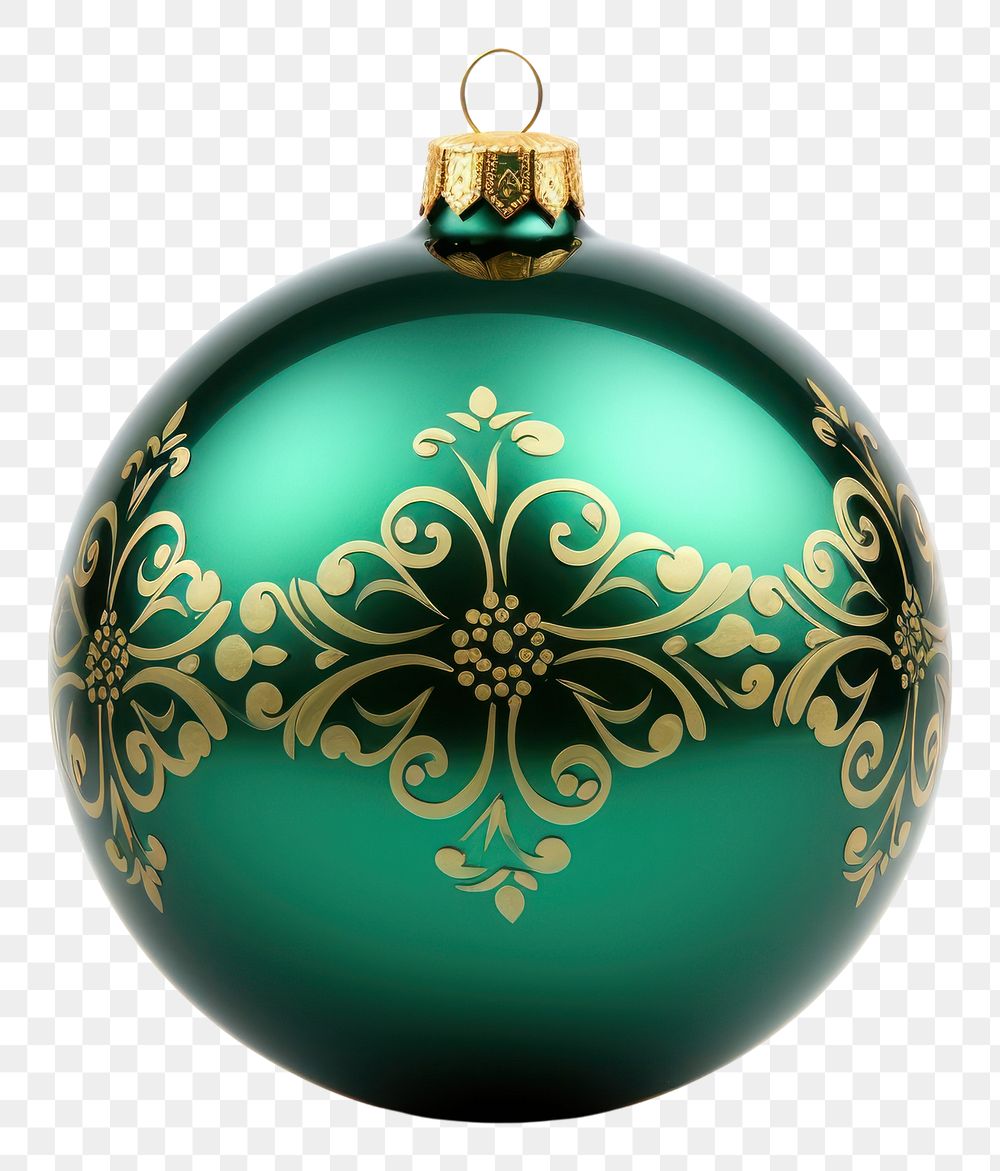 PNG Ornament christmas jewelry green. AI generated Image by rawpixel.