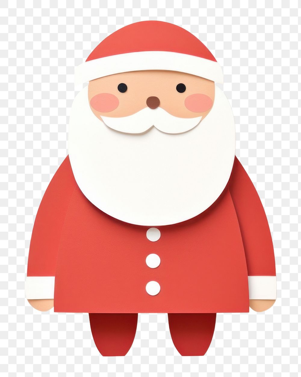 PNG Santa claus toy white background anthropomorphic. AI generated Image by rawpixel.