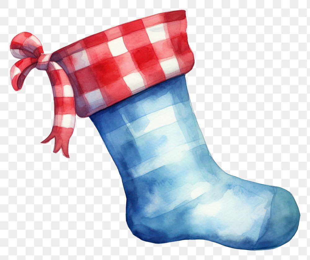 PNG Christmas sock christmas footwear festival. AI generated Image by rawpixel.