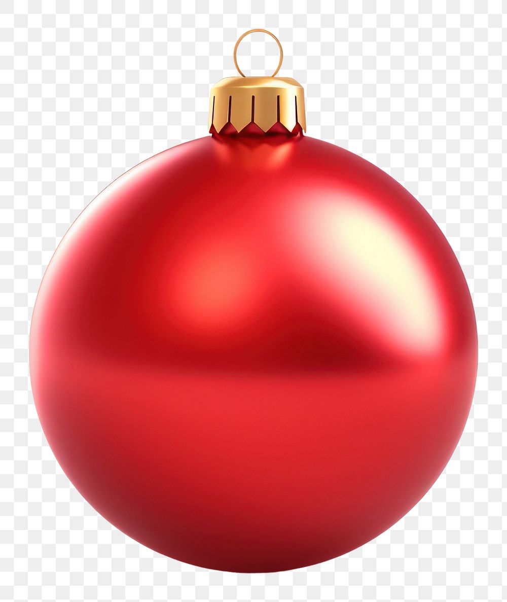 PNG Christmas bauble christmas ornament white background