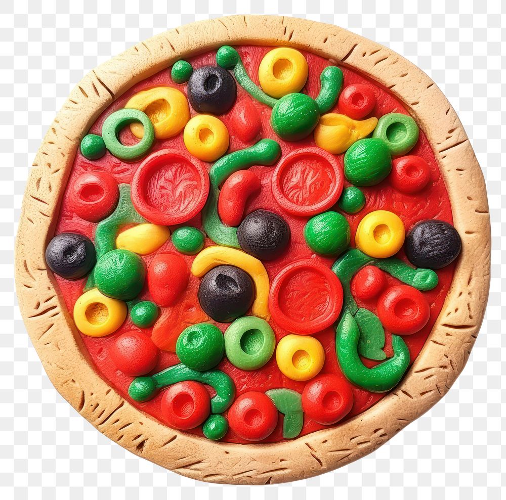 PNG Pizza food dessert dish. AI generated Image by rawpixel.