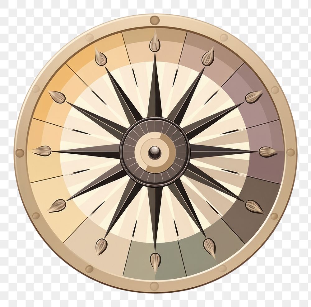 PNG  Compass icon white background chandelier dartboard. AI generated Image by rawpixel.